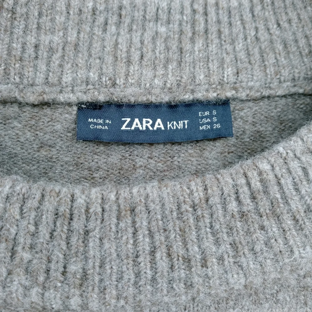 Zara Knit Tie Sleeve Sweater - Picture 14 of 15